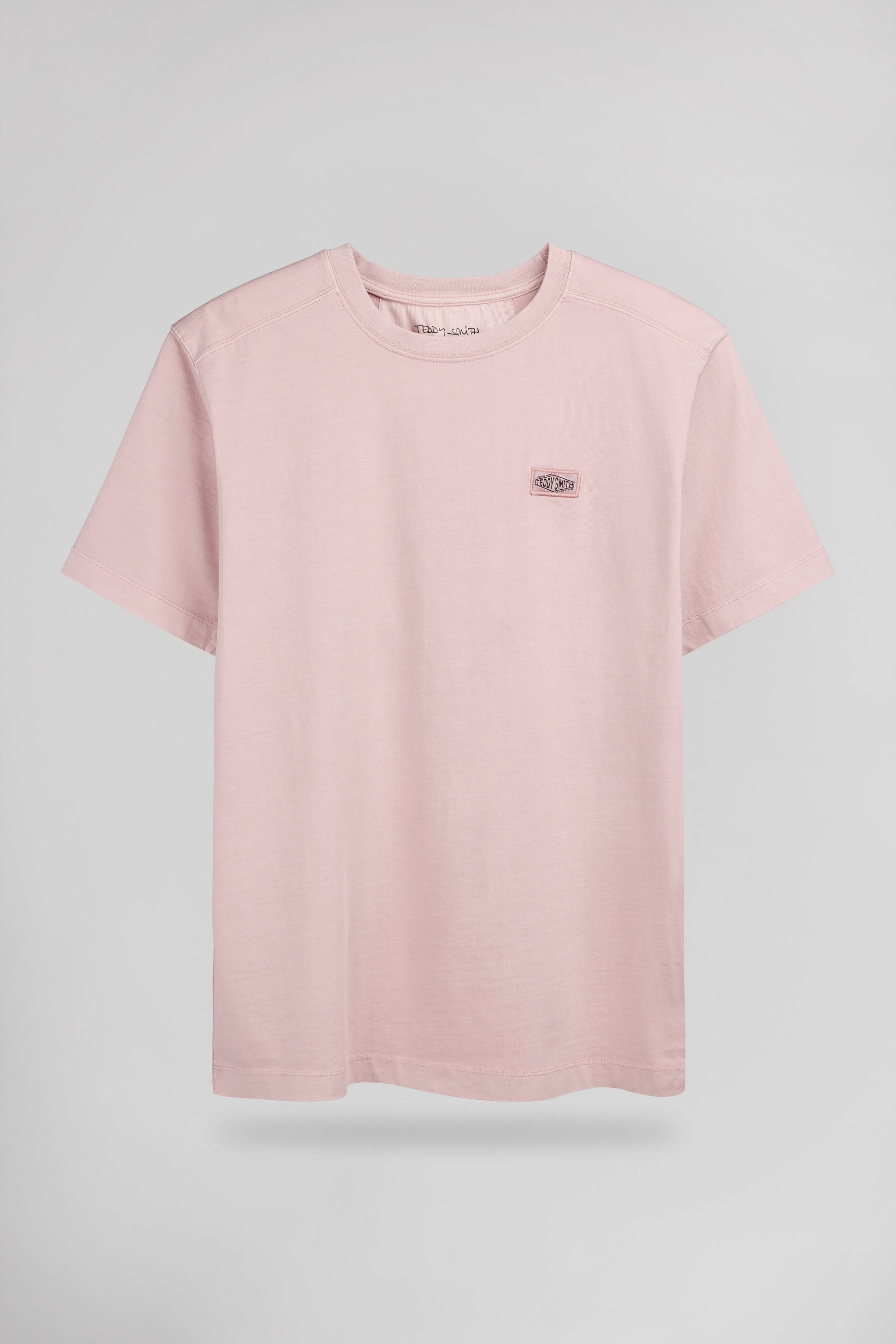 T-shirt T-NATEO MC ROSE PASTEL - Teddy Smith