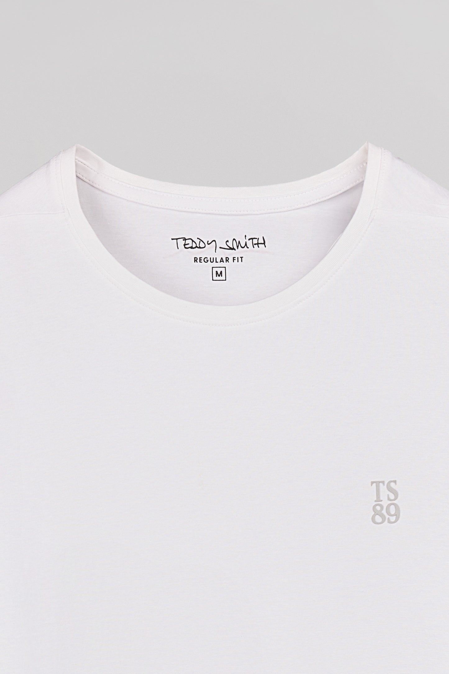 T-shirt T-TELO MC BLANC - Teddy Smith