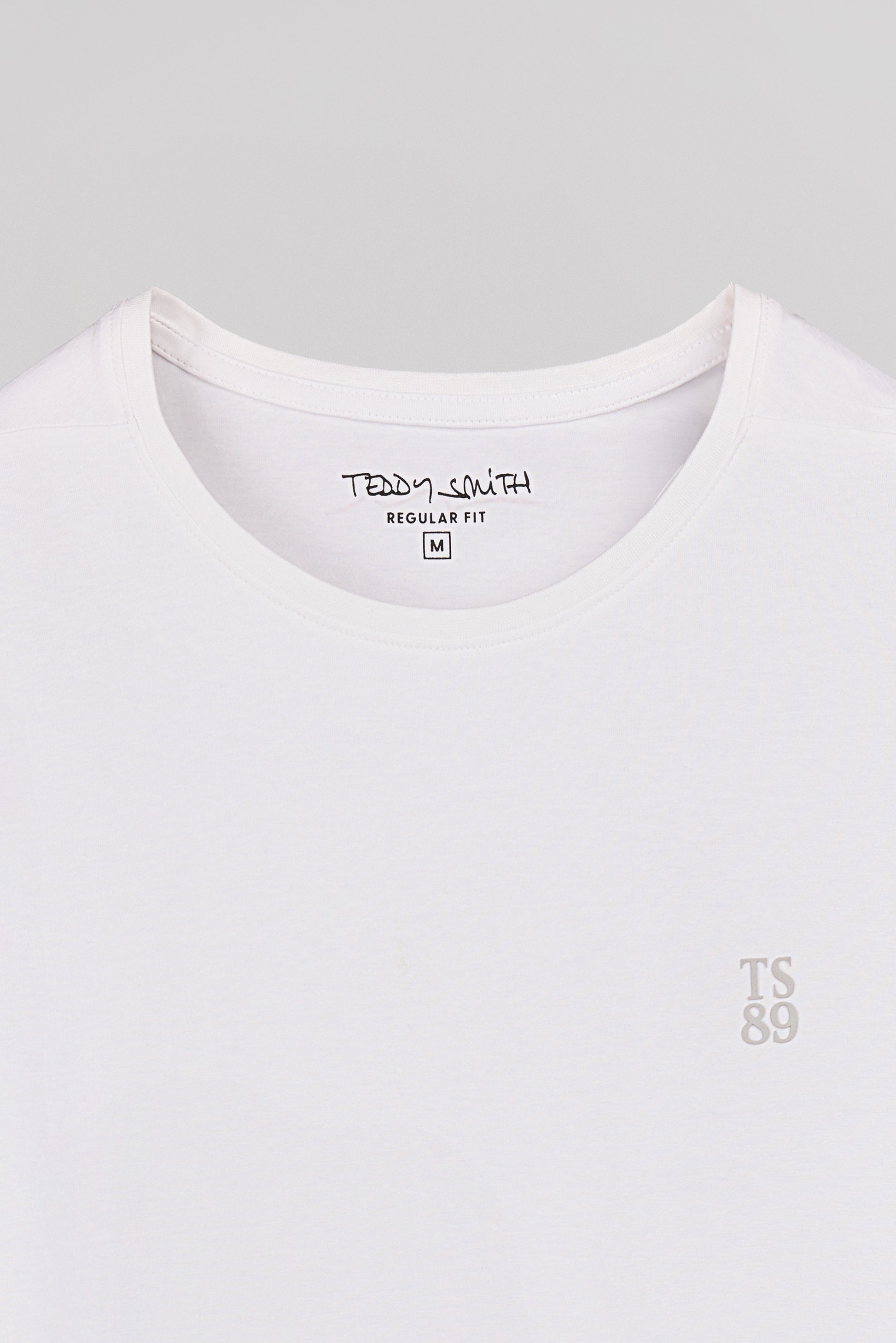 T-shirt T-TELO MC BLANC - Teddy Smith