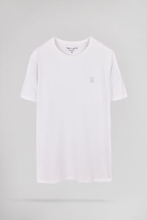 T-shirt T-TELO MC BLANC - Teddy Smith