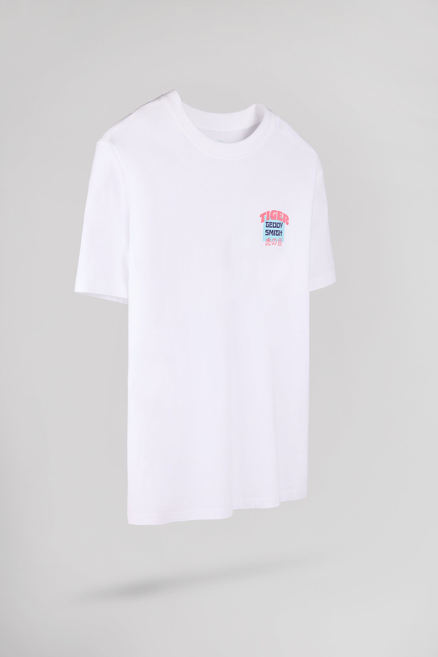 T-shirt T-TIGER MC BLANC - Teddy Smith