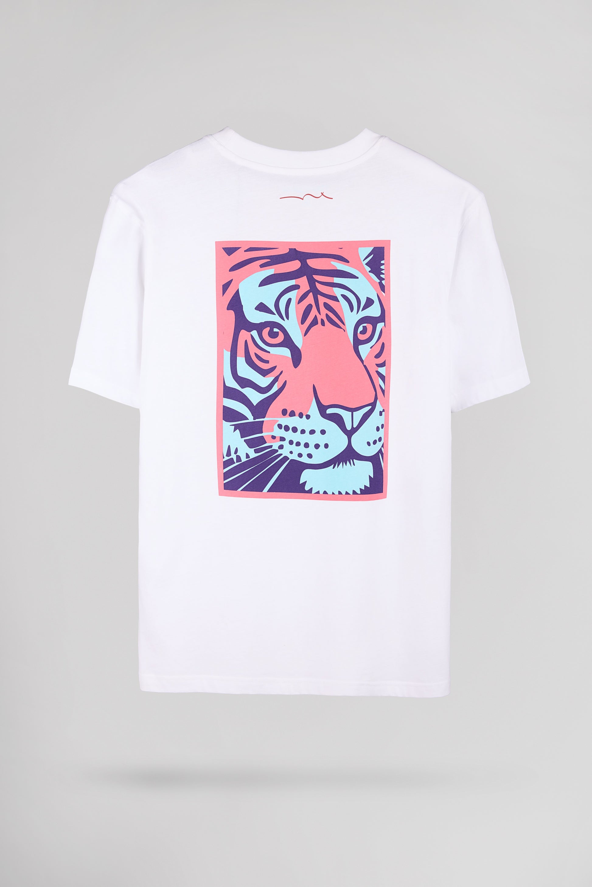 T-shirt T-TIGER MC BLANC - Teddy Smith