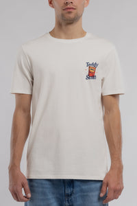 T-shirt T-TOMATO MC MIDDLE WHITE - Teddy Smith