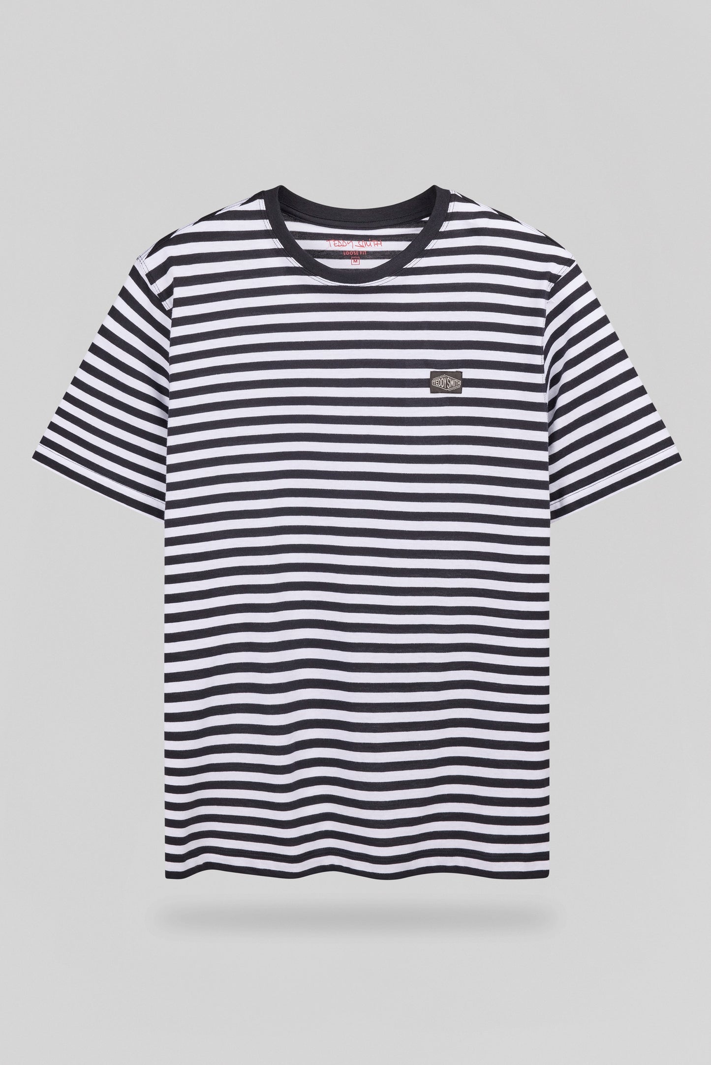 T-shirt col rond T-STRY MC DARK NAVY - Teddy Smith