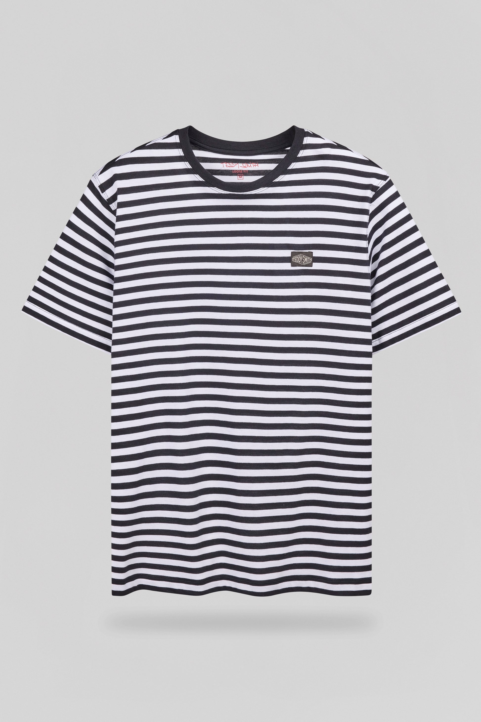 T-shirt col rond T-STRY MC DARK NAVY - Teddy Smith