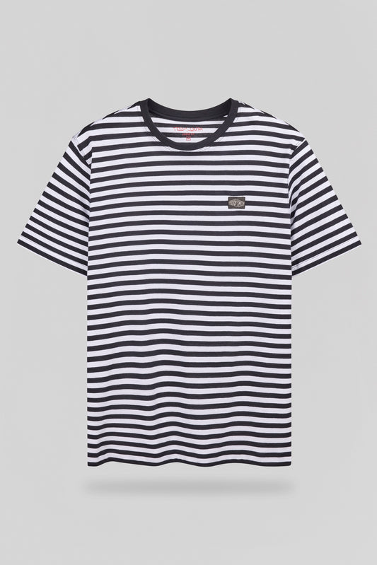 Achat T-shirt col rond T-STRY MC DARK NAVY - Teddy Smith