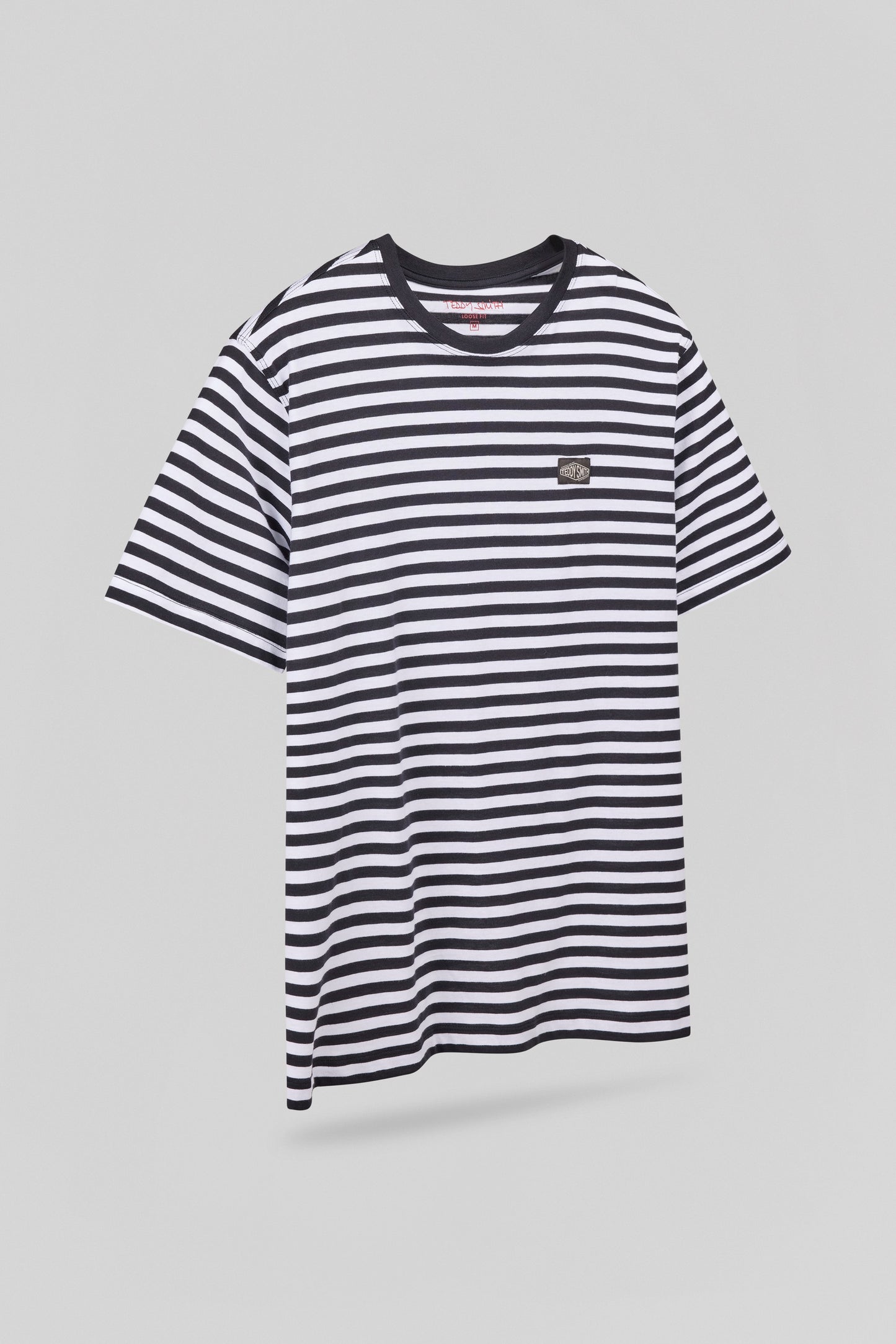 T-shirt col rond T-STRY MC DARK NAVY - Teddy Smith