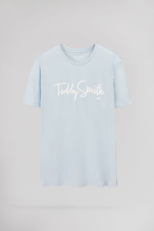 T-shirt T-EVRY MC PASTEL BLUE