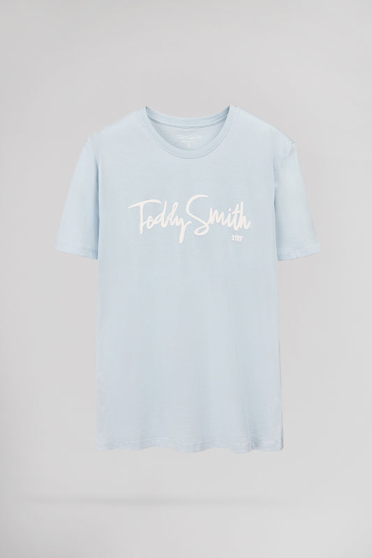 Achat T-shirt T-EVRY MC PASTEL BLUE