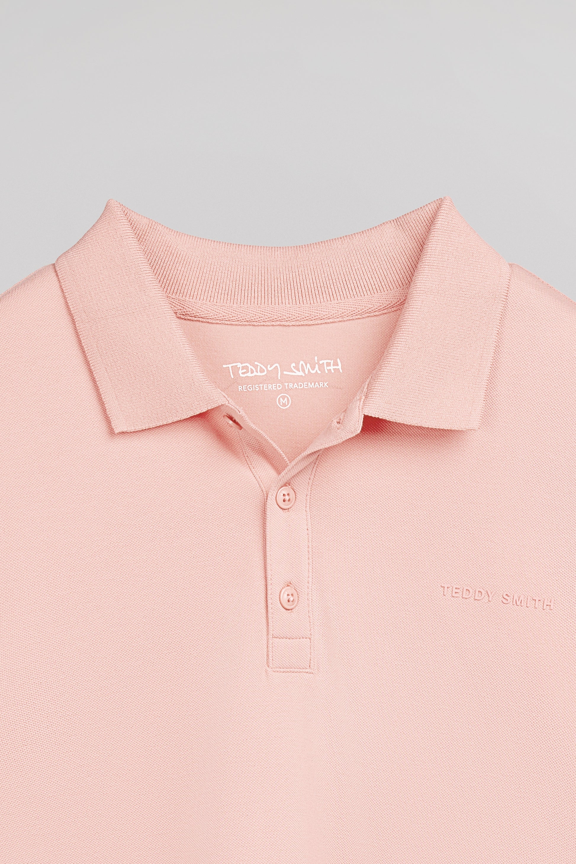 Polo P-ALBAN MC ROSE PASTEL - Teddy Smith