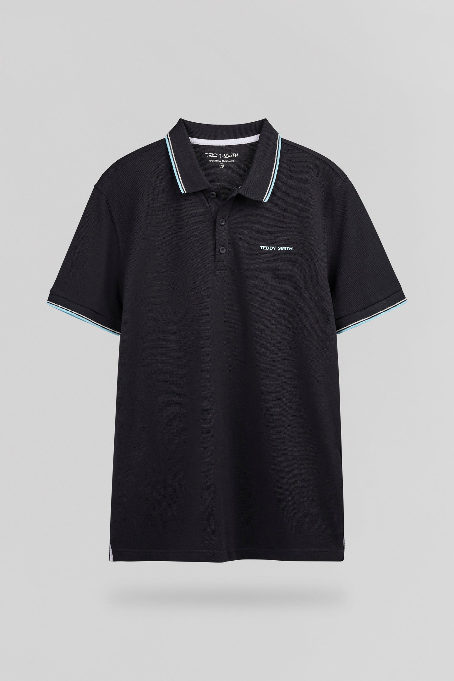 Polo piqué PASIAN 2 MC DARK NAVY - Teddy Smith