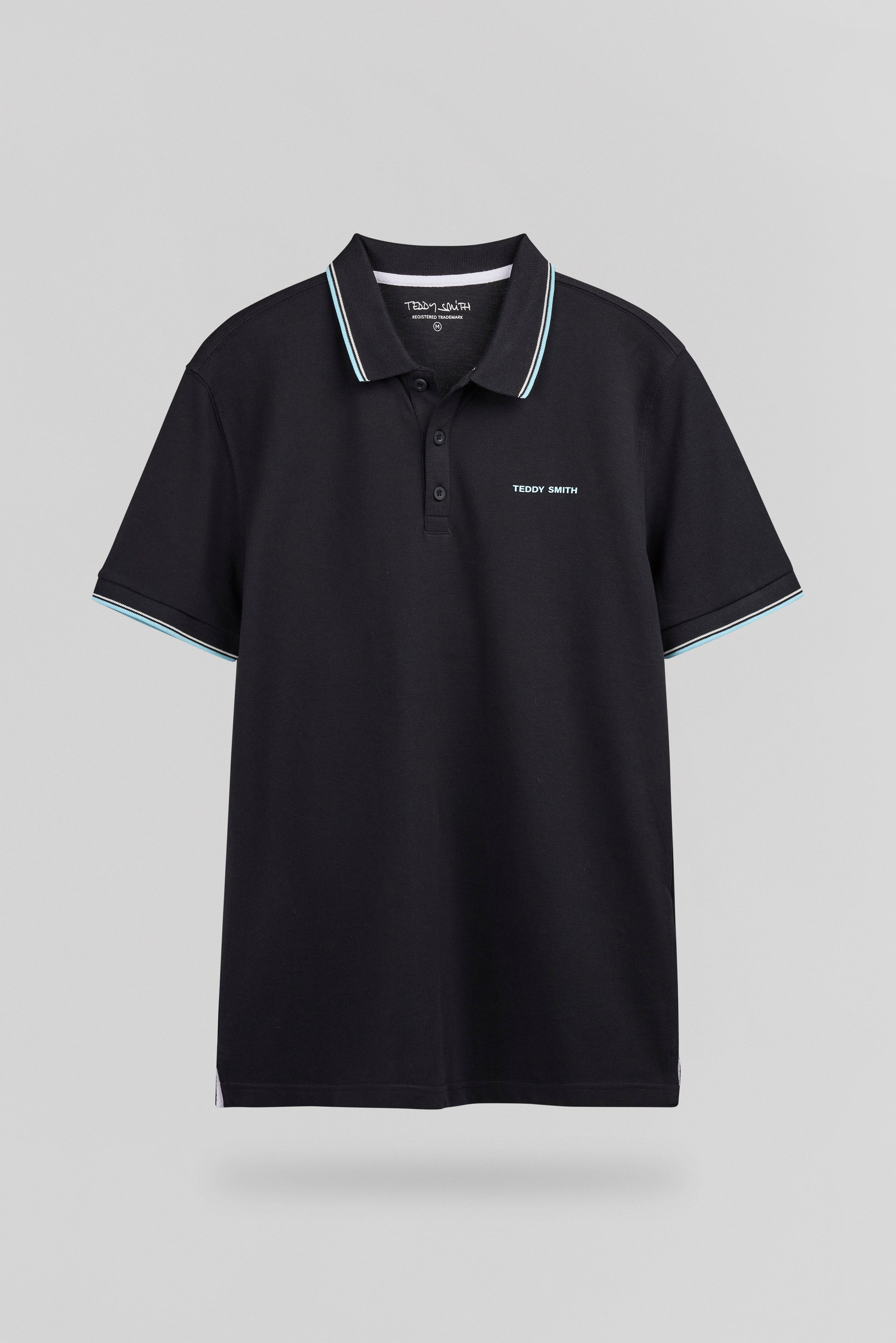Polo piqué PASIAN 2 MC DARK NAVY - Teddy Smith