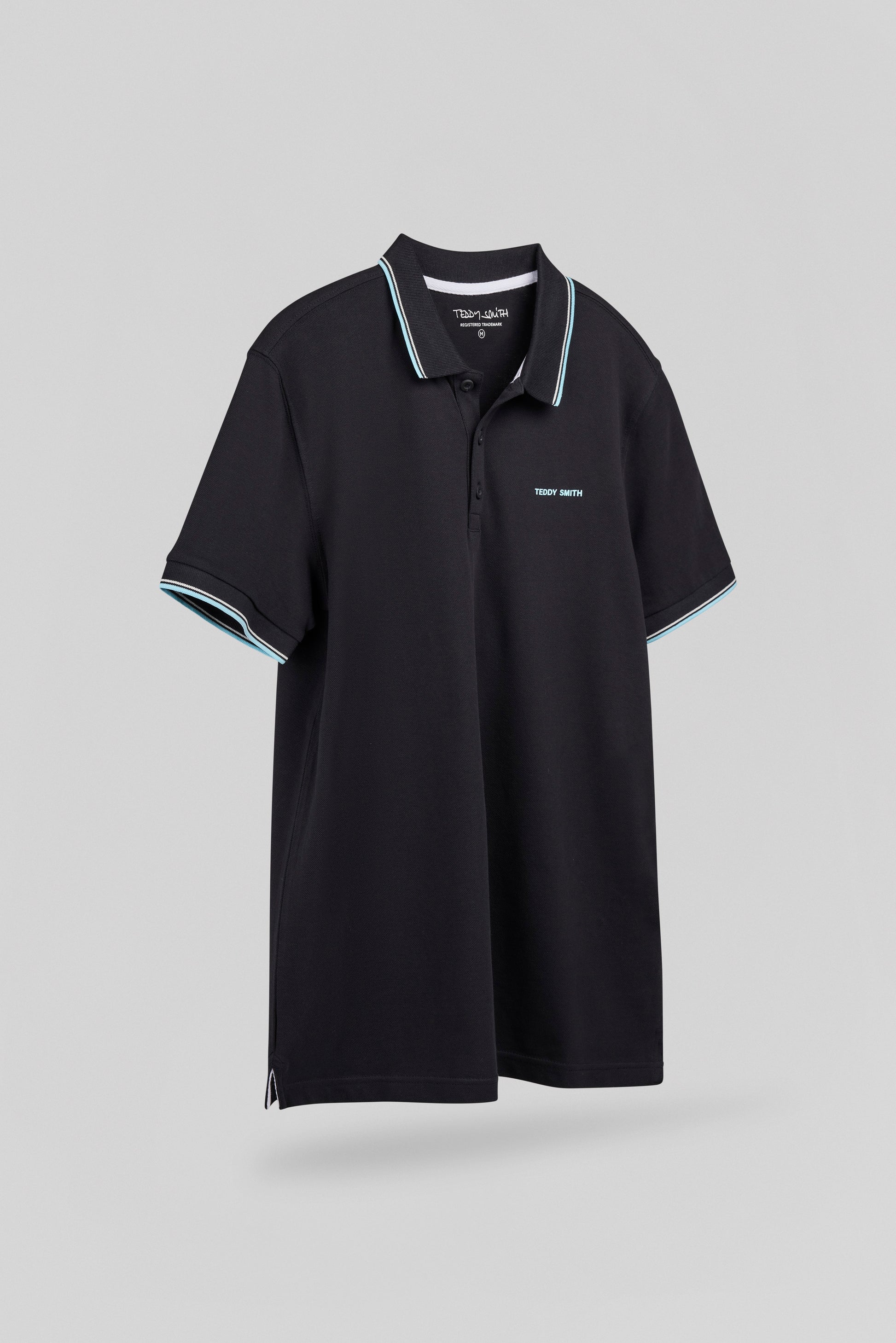 Polo piqué PASIAN 2 MC DARK NAVY - Teddy Smith