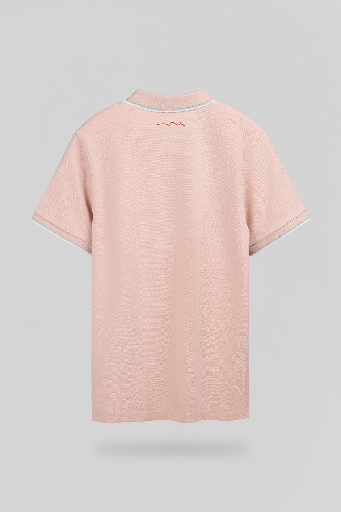 Polo piqué PASIAN 2 MC ROSE PASTEL - Teddy Smith