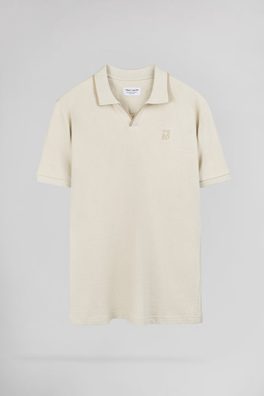 Achat Polo en éponge P-SONER MC CREAM - Teddy Smith