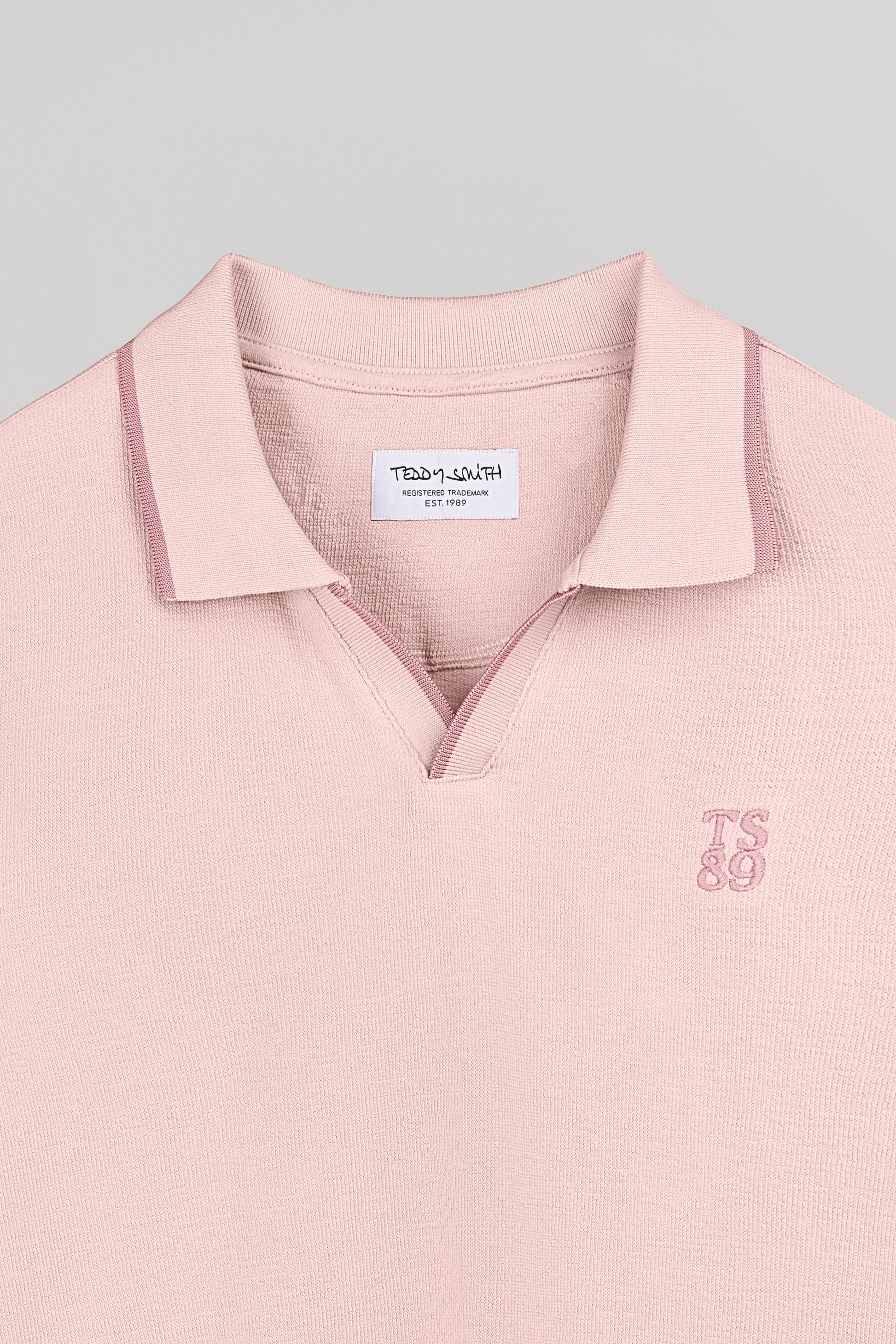 Polo en éponge P-SONER MC ROSE PASTEL - Teddy Smith