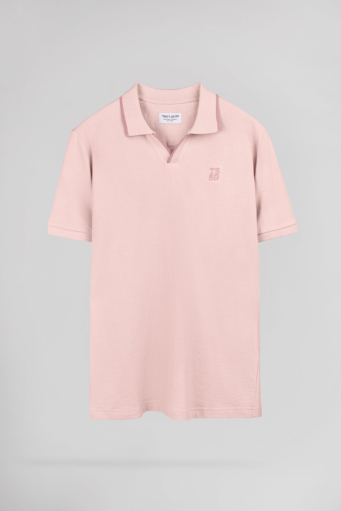 Polo en éponge P-SONER MC ROSE PASTEL - Teddy Smith