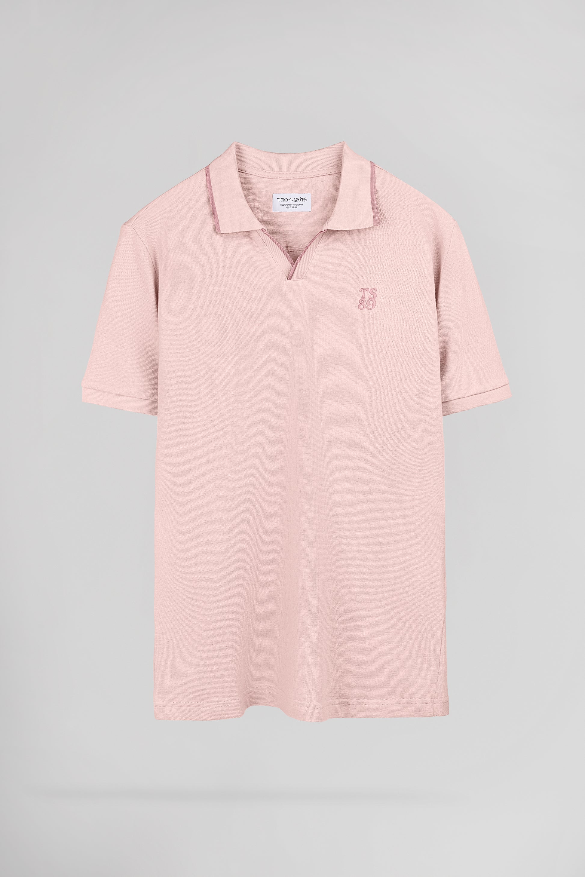 Polo en éponge P-SONER MC ROSE PASTEL - Teddy Smith