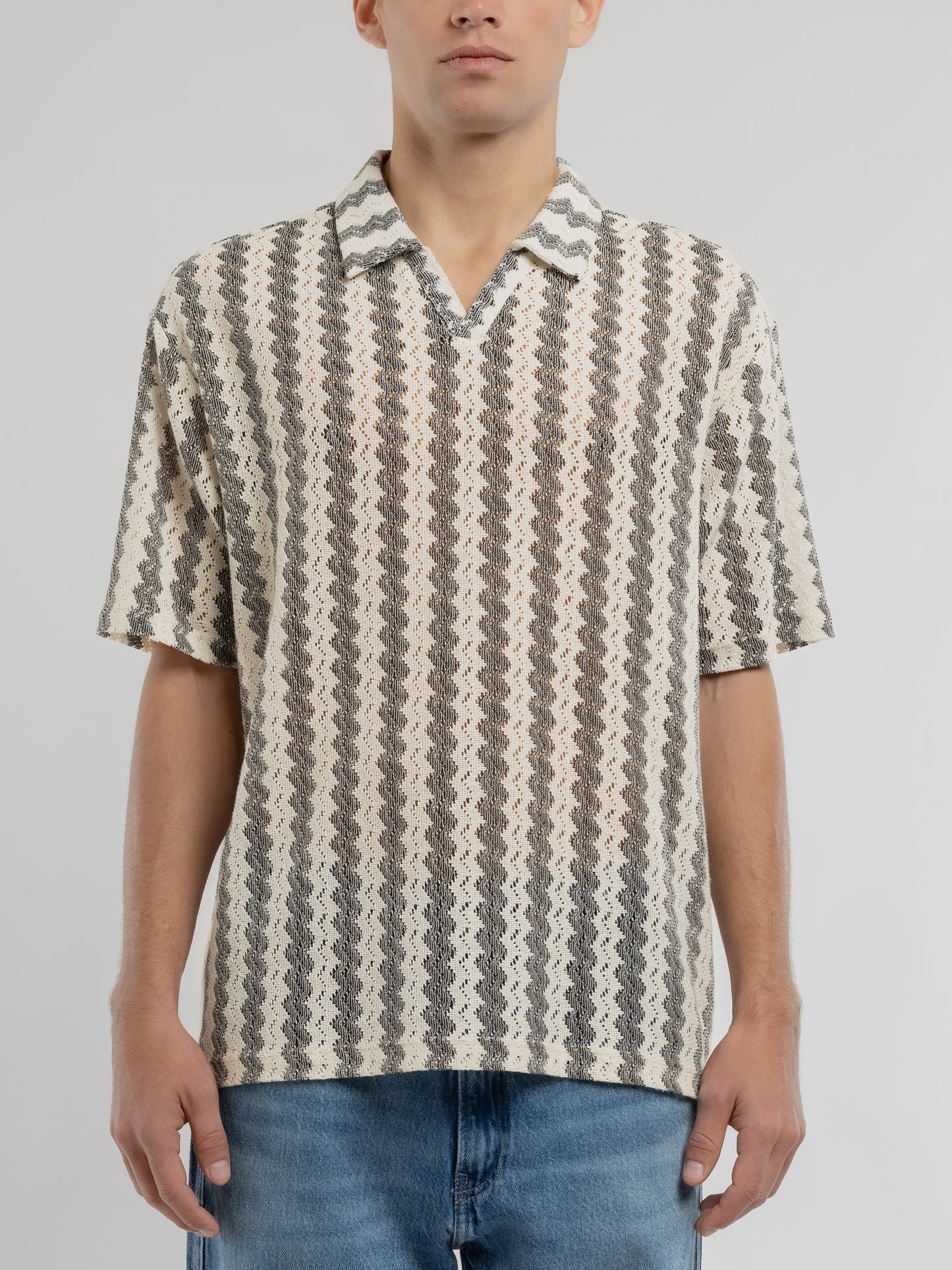 Polo P-ROMARIO MC CREAM - Teddy Smith