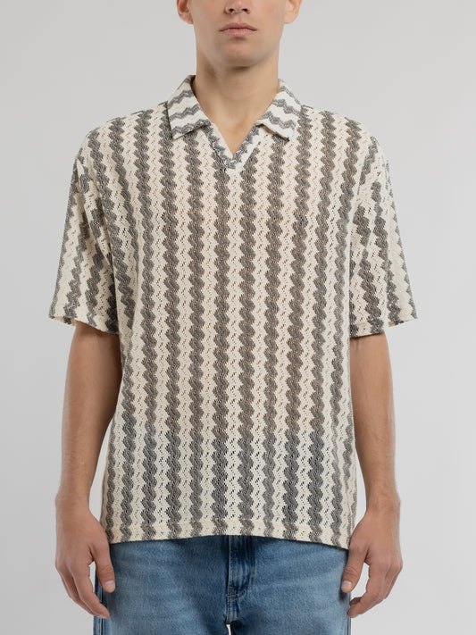 Achat Polo P-ROMARIO MC CREAM - Teddy Smith