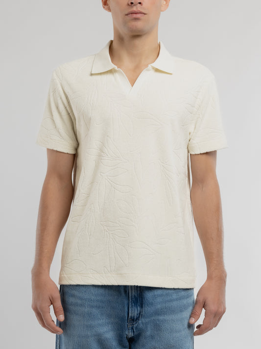 Achat Polo P-BOBAN MC MIDDLE WHITE - Teddy Smith