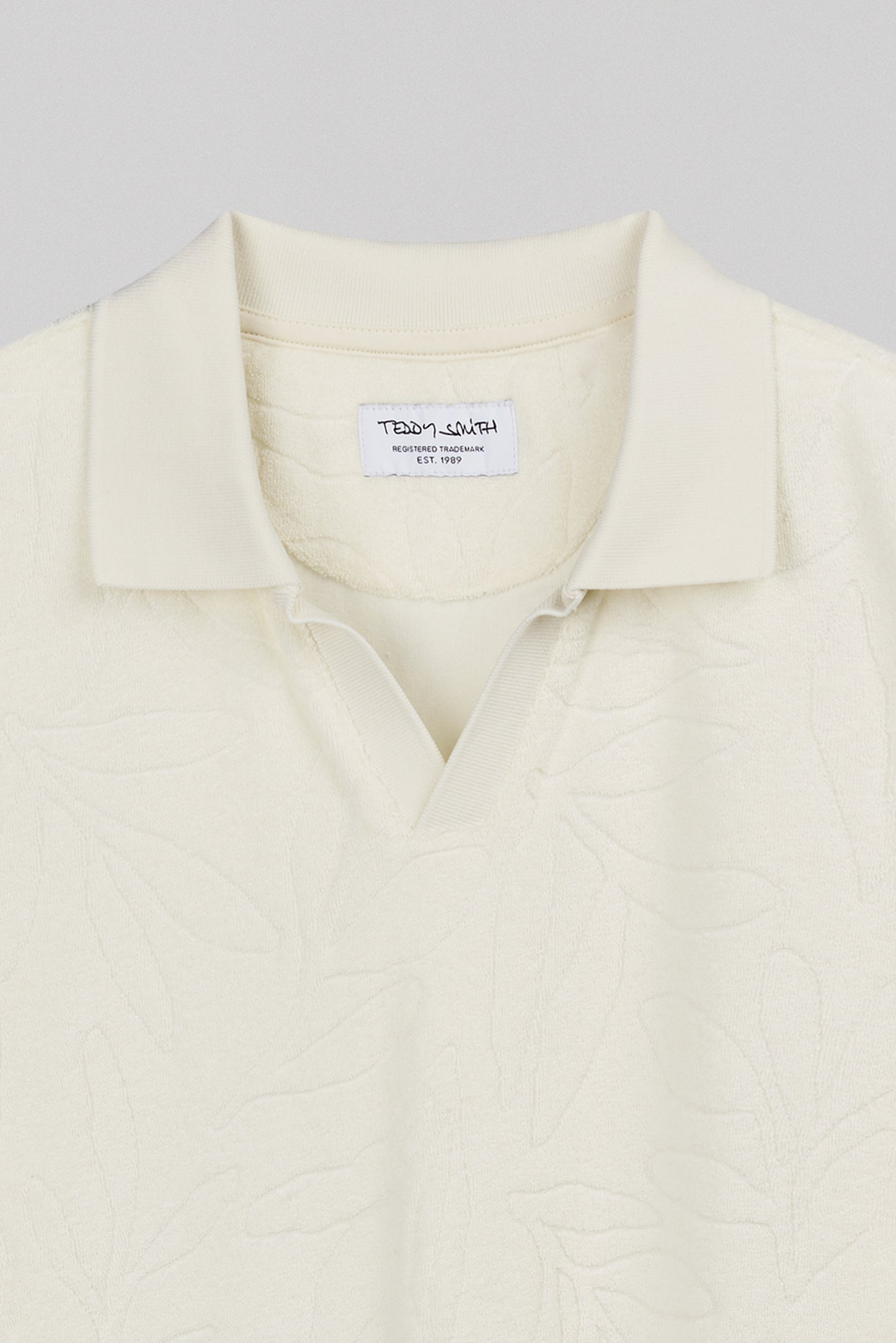 Polo éponge P-BOBAN MC MIDDLE WHITE