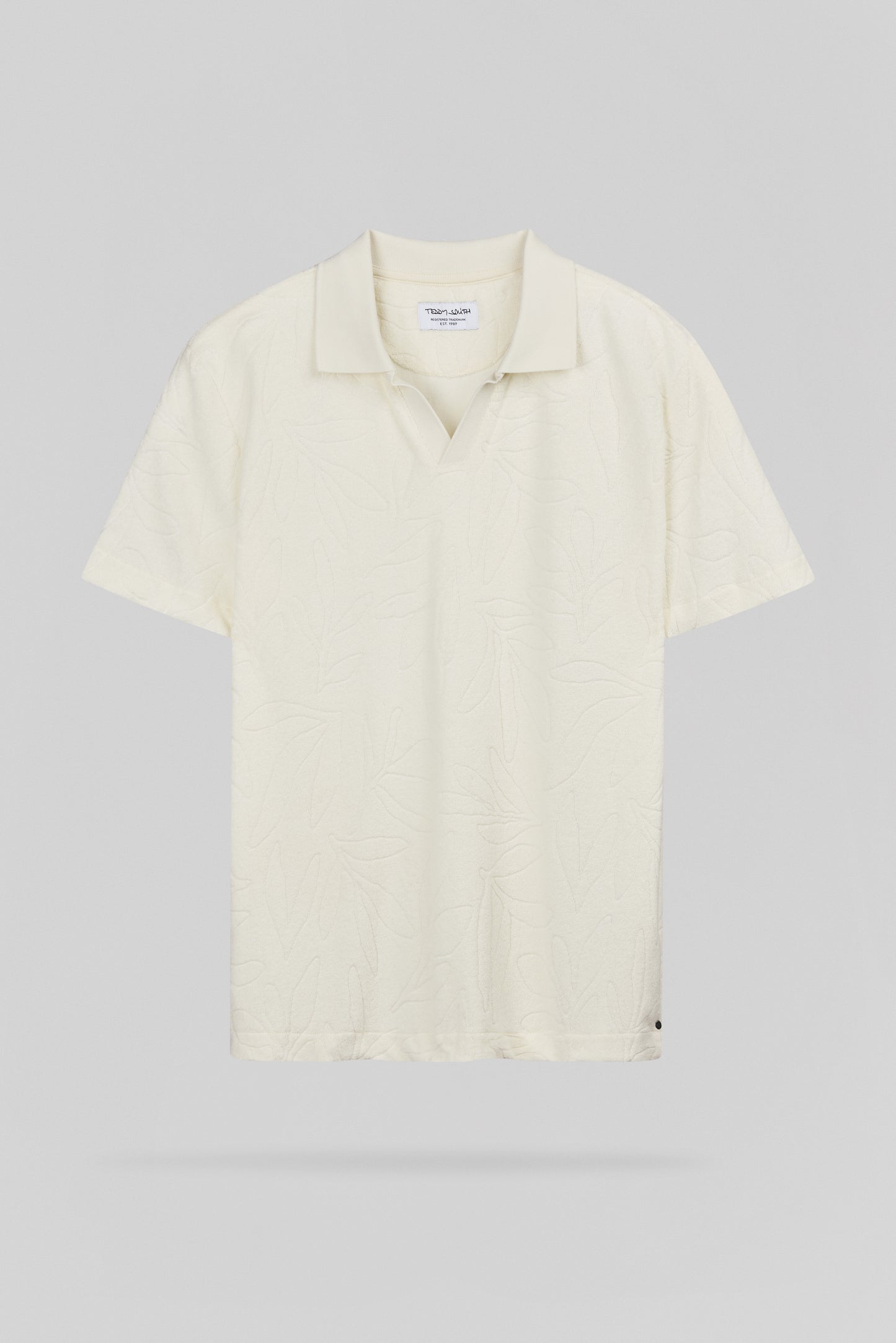Polo éponge P-BOBAN MC MIDDLE WHITE