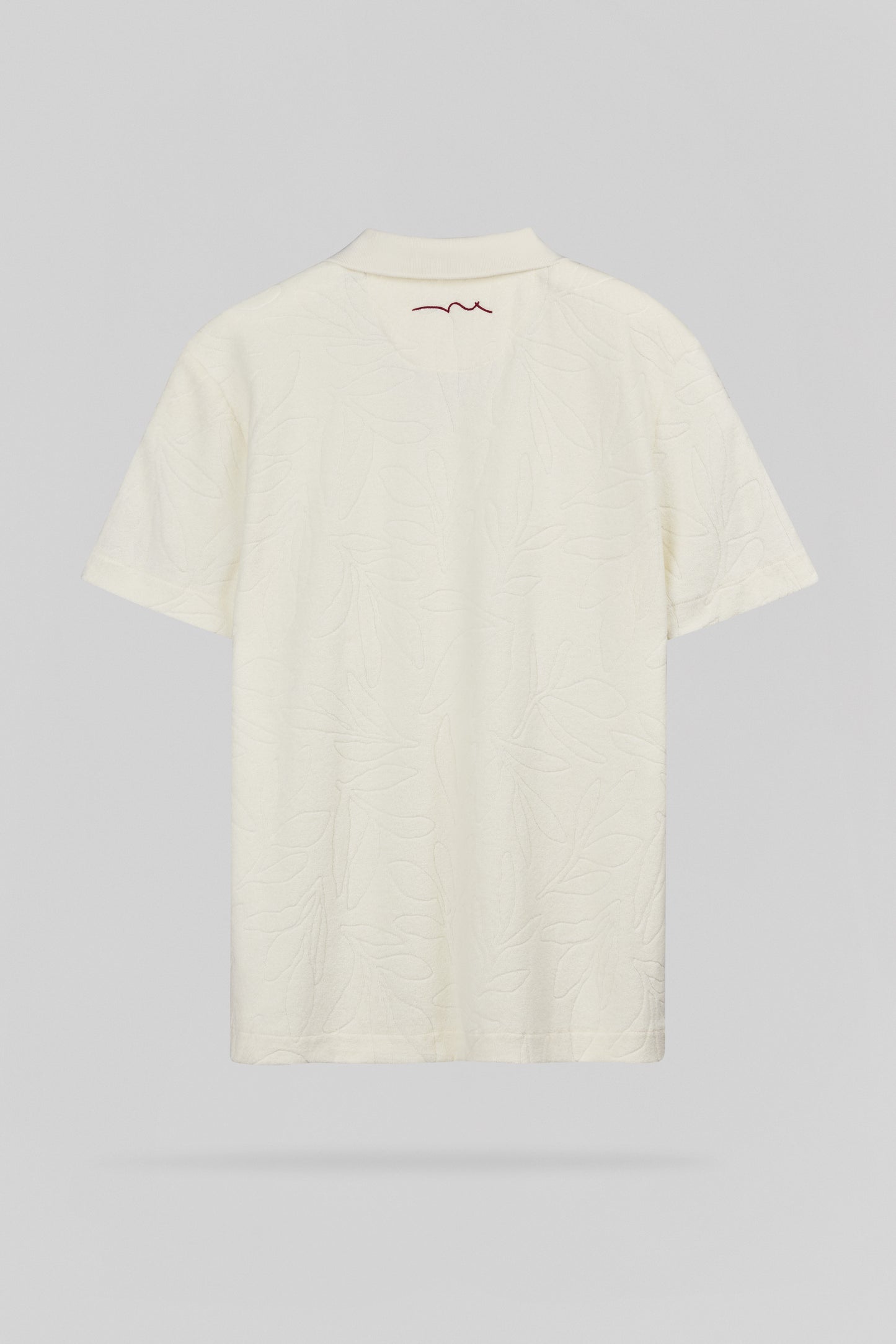 Polo éponge P-BOBAN MC MIDDLE WHITE