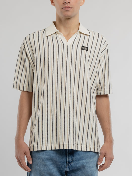 Achat Polo P-DOVAN MC MIDDLE WHITE - Teddy Smith