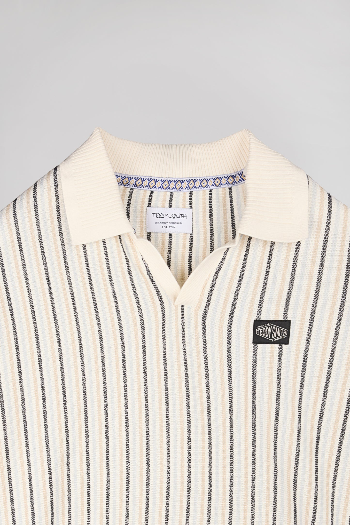 Polo P-DOVAN MC MIDDLE WHITE - Teddy Smith