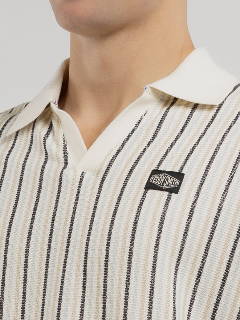 Polo P-DOVAN MC MIDDLE WHITE - Teddy Smith