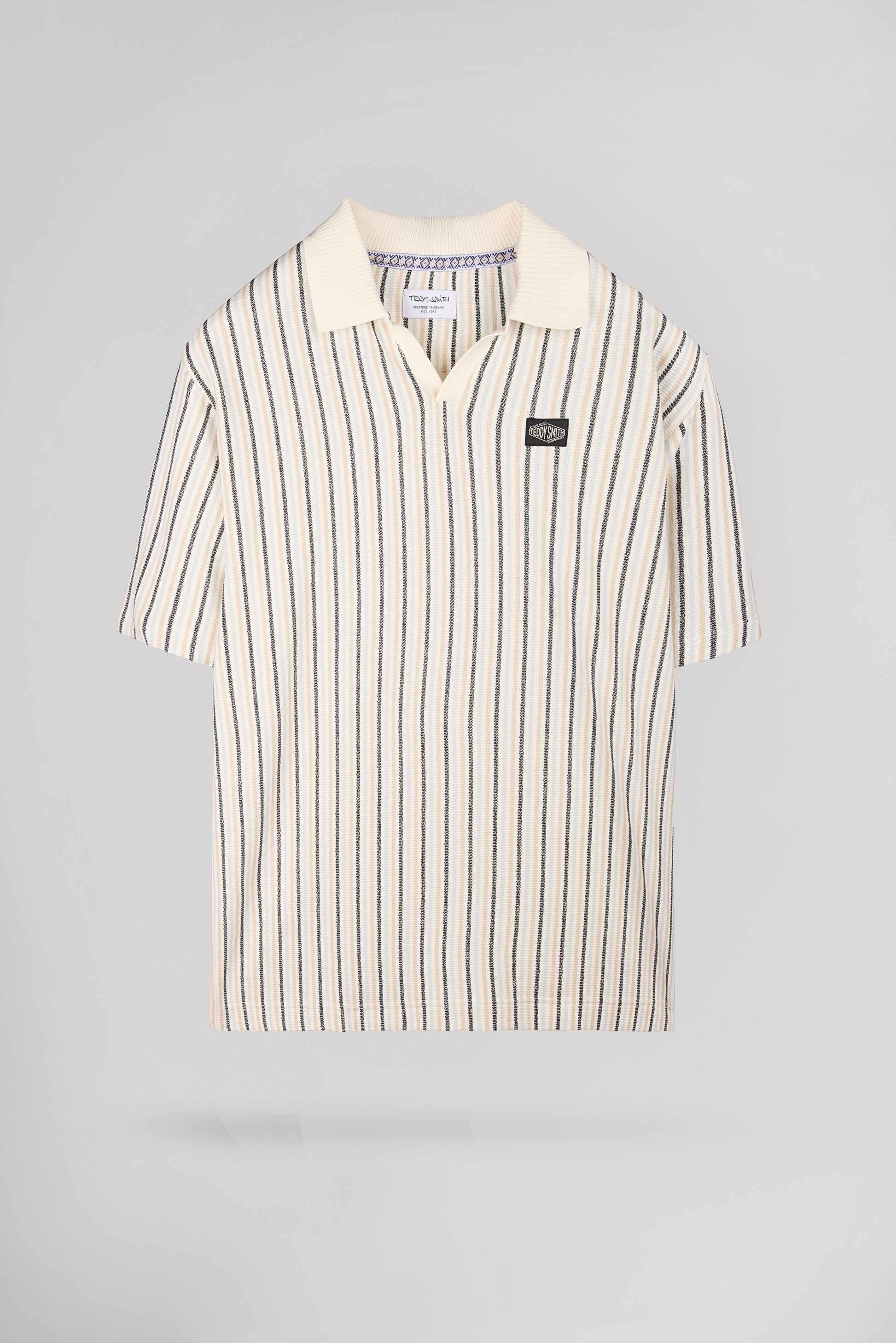 Polo P-DOVAN MC MIDDLE WHITE - Teddy Smith