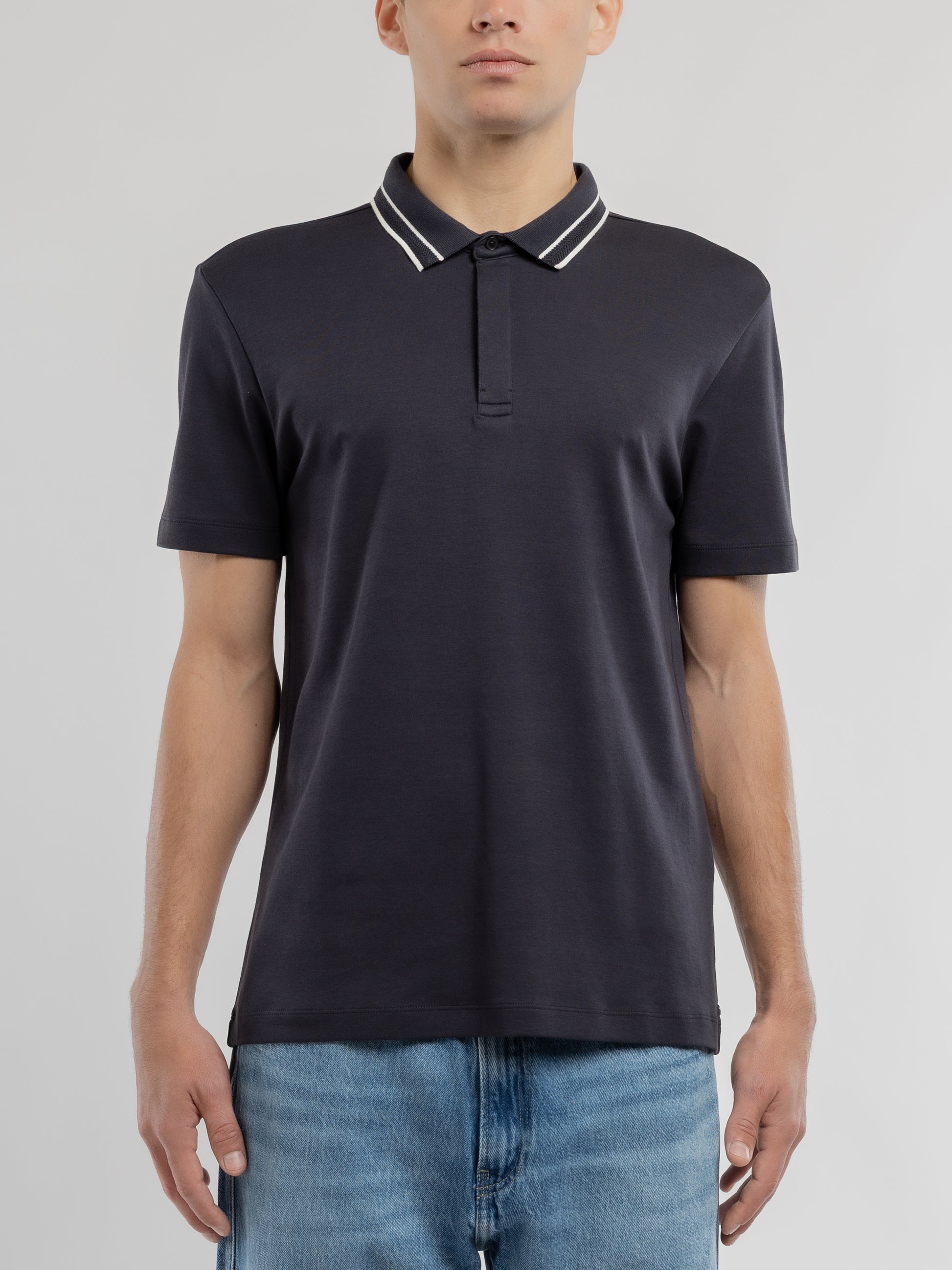 Polo P-GARIS MC DARK NAVY - Teddy Smith