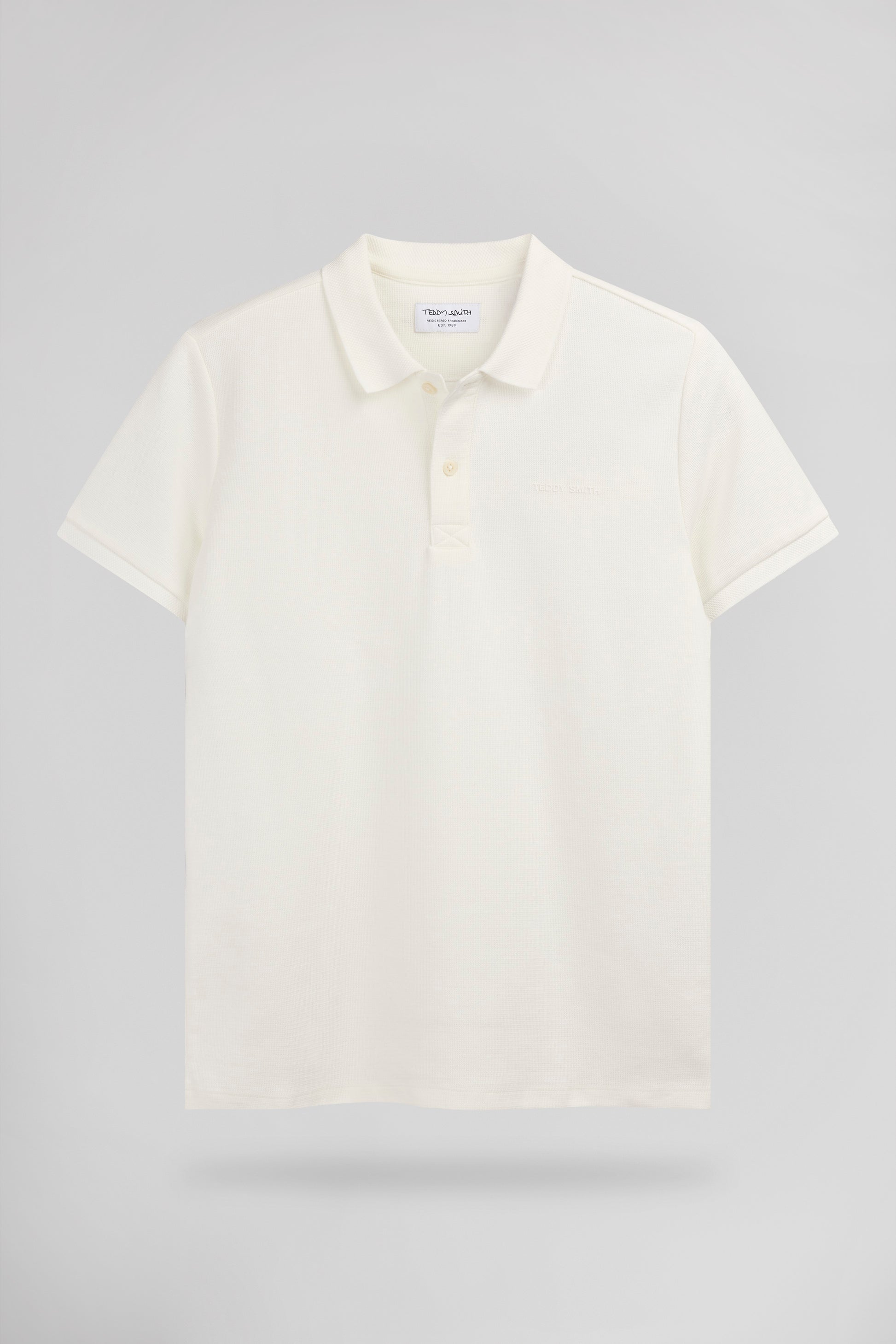 Polo P-JOEL MC MIDDLE WHITE - Teddy Smith