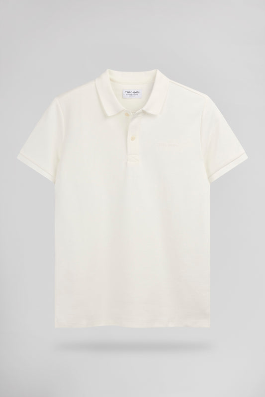 Achat Polo P-JOEL MC MIDDLE WHITE - Teddy Smith