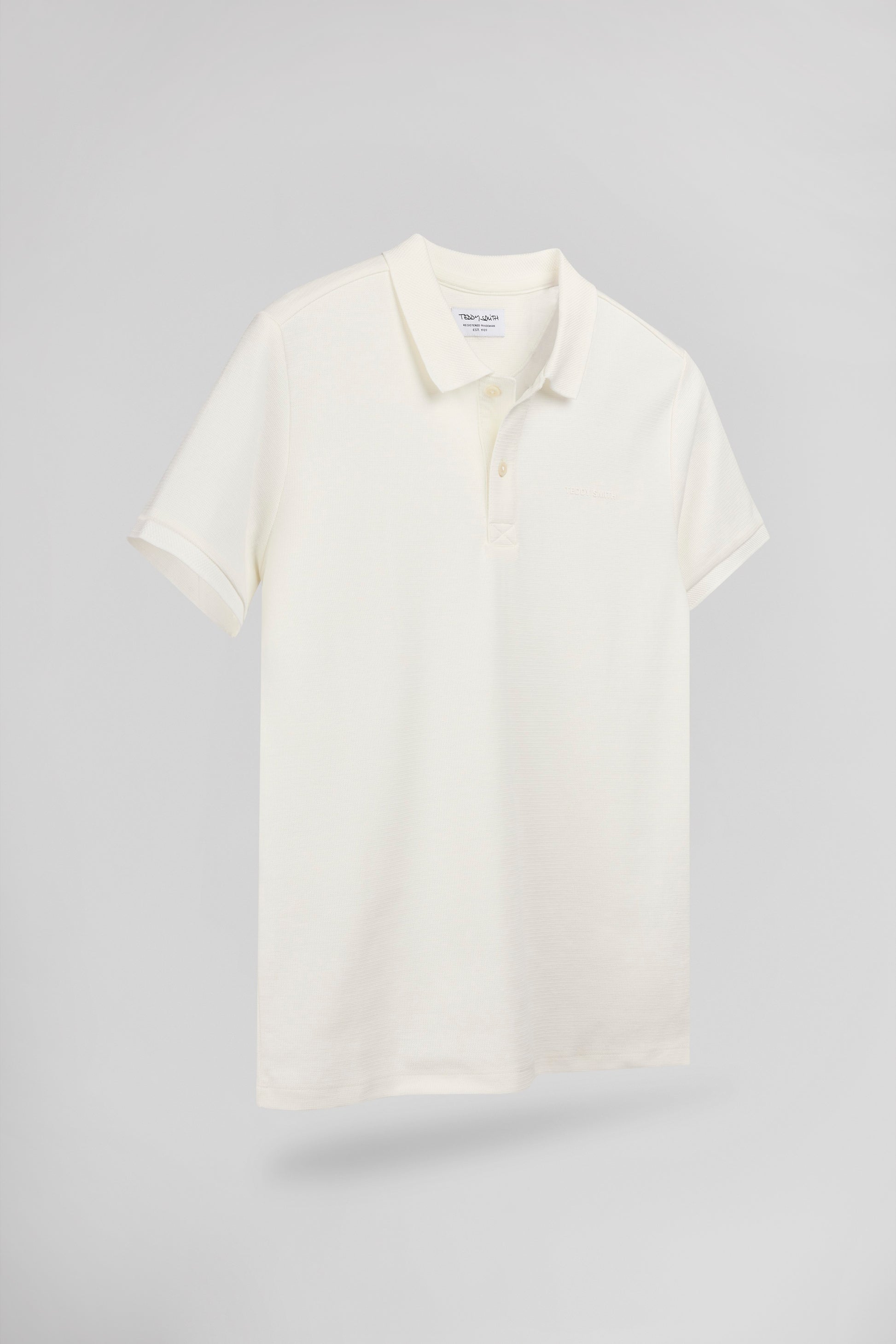 Polo P-JOEL MC MIDDLE WHITE - Teddy Smith