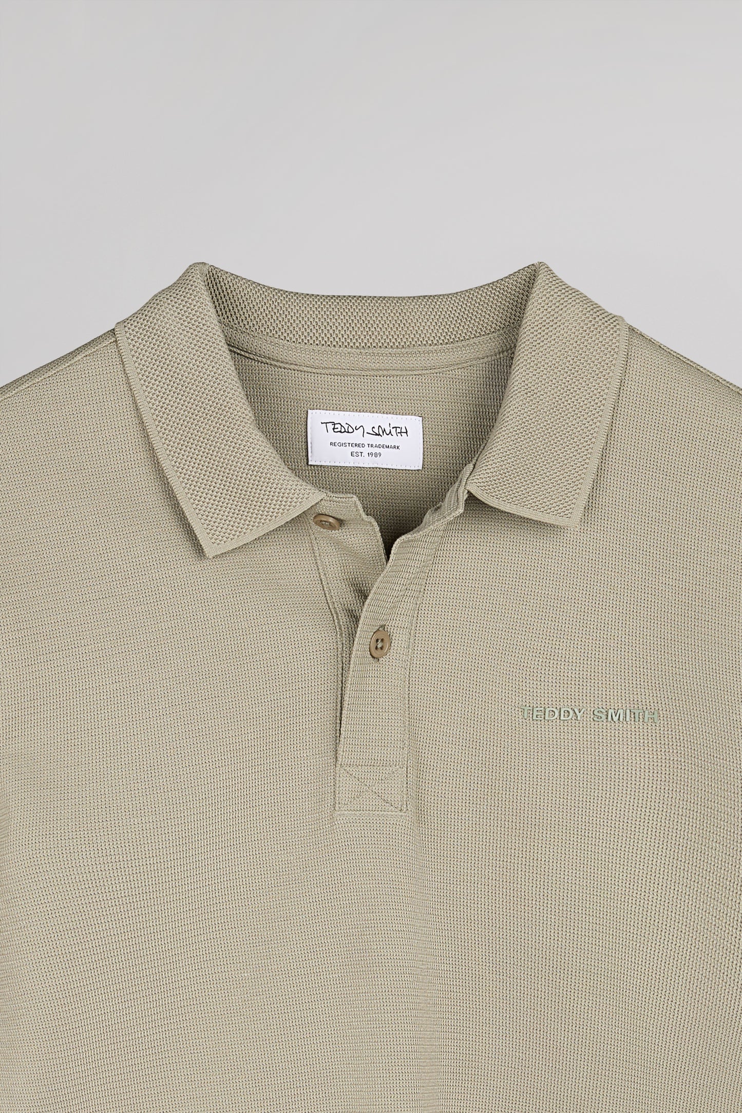 Polo P-JOEL MC BLEACH KAKI - Teddy Smith