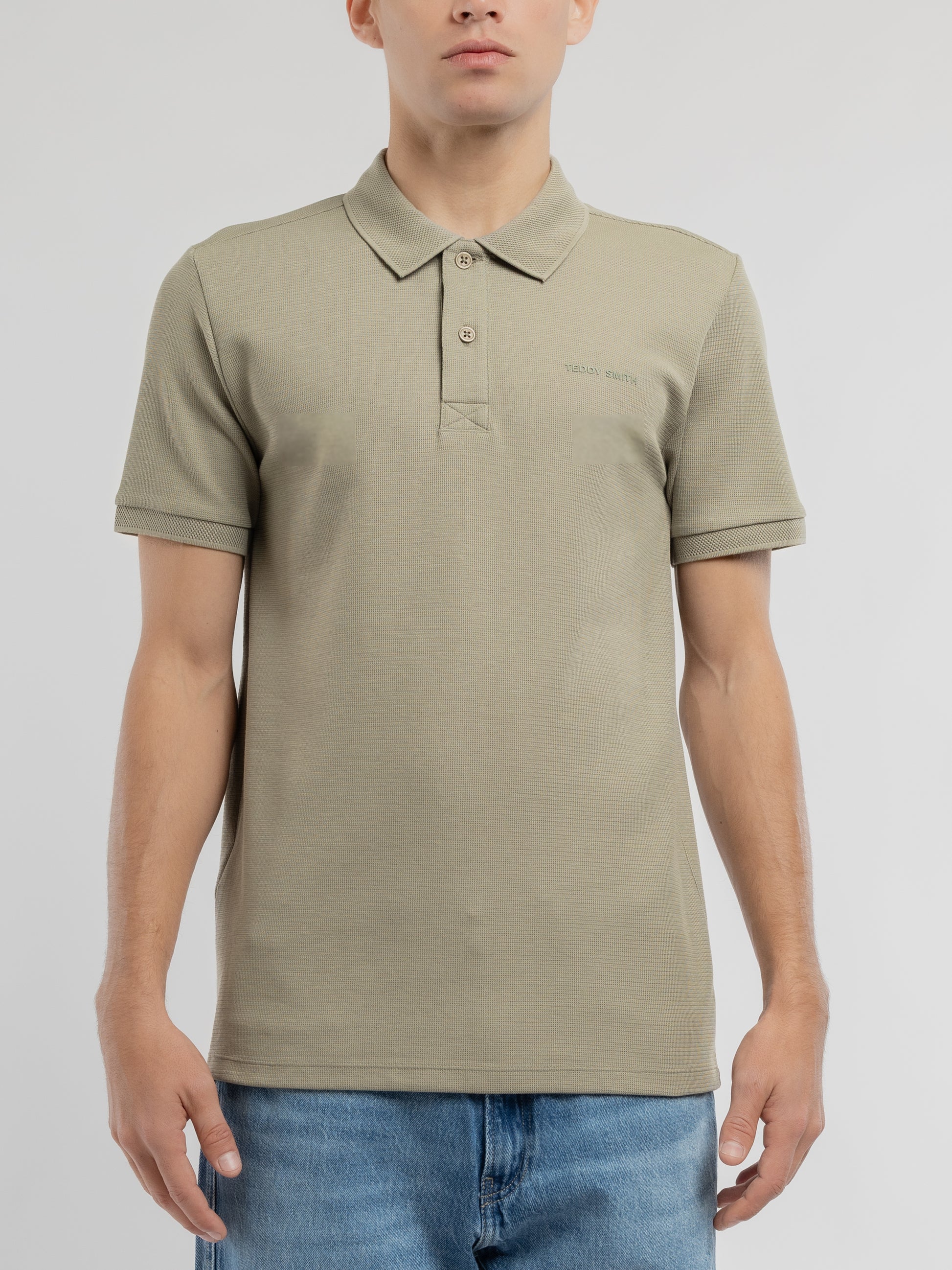 Polo P-JOEL MC BLEACH KAKI - Teddy Smith