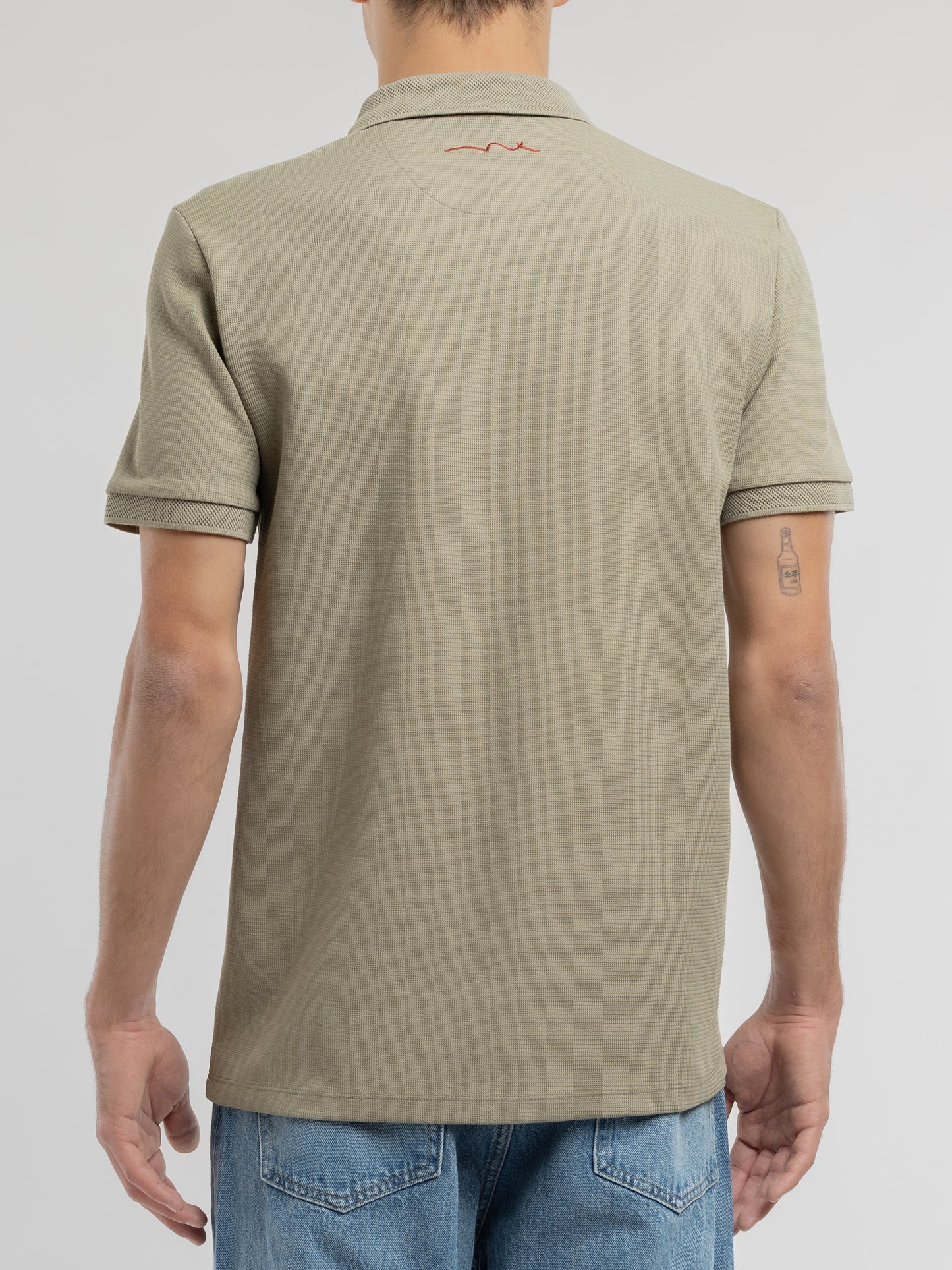 Polo P-JOEL MC BLEACH KAKI - Teddy Smith