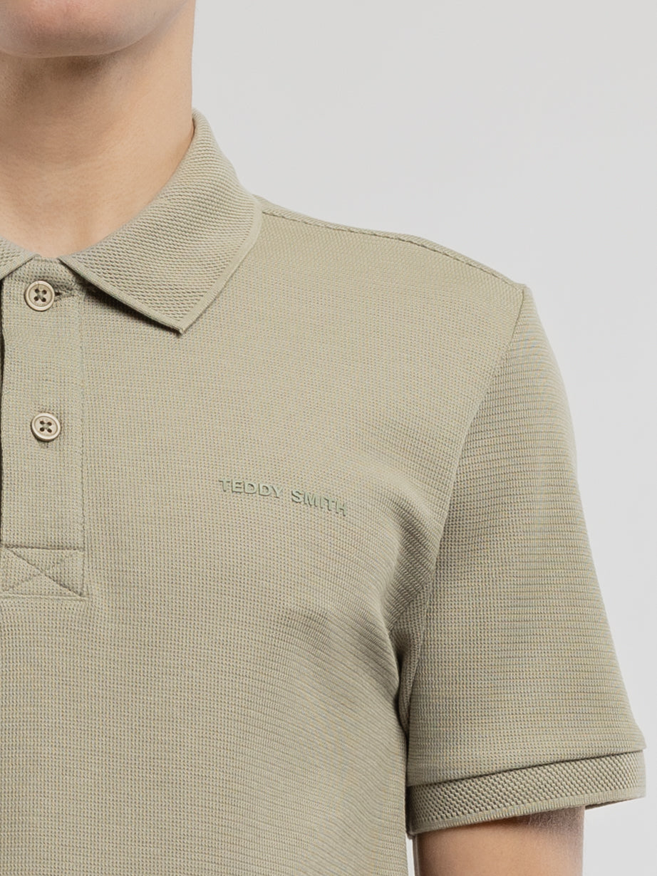 Polo P-JOEL MC BLEACH KAKI - Teddy Smith