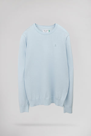 Pull P-MARTINO PASTEL BLUE CHINE