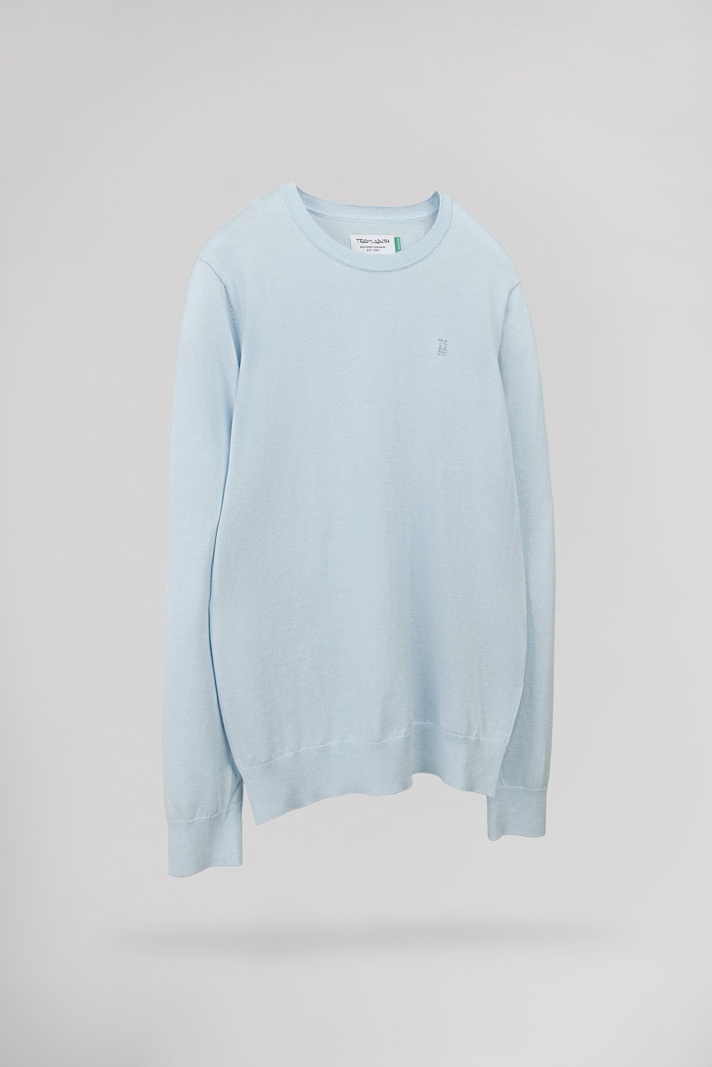 Pull P-MARTINO PASTEL BLUE CHINE