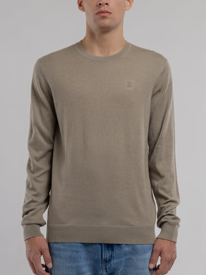 Pull P-MARTINO BLEACH KAKI - Teddy Smith