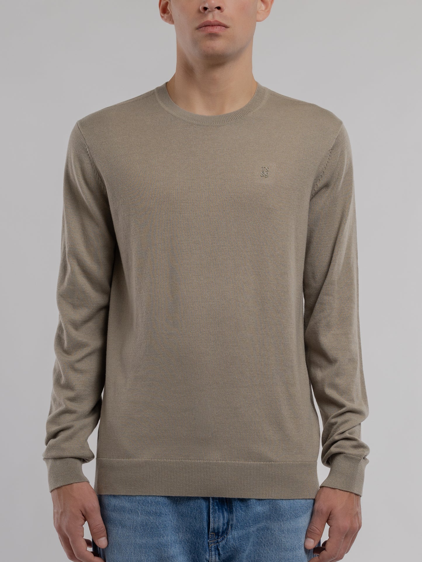 Pull P-MARTINO BLEACH KAKI - Teddy Smith