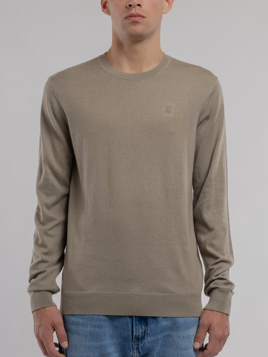 Achat Pull P-MARTINO BLEACH KAKI - Teddy Smith