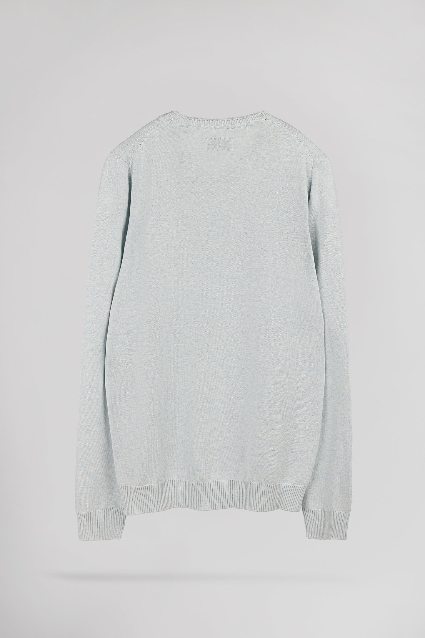 Pull ajusté col V PULSER 4 PASTEL BLUE TWISTED - Teddy Smith