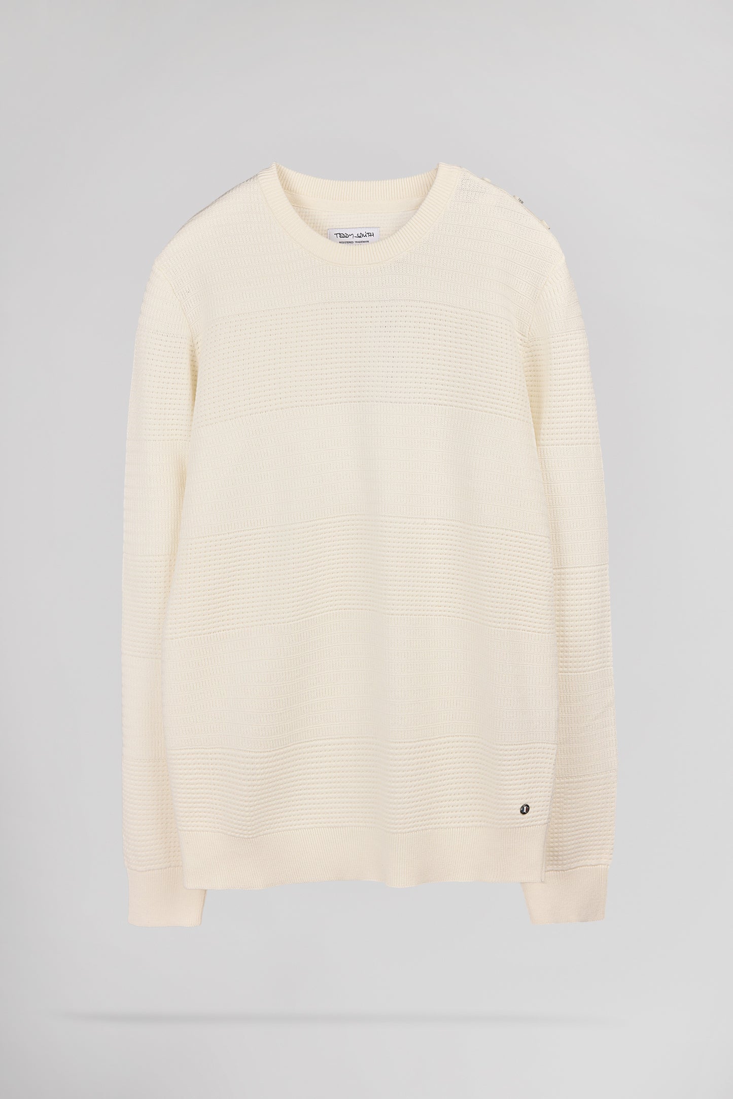 Pull P-RONI MIDDLE WHITE - Teddy Smith