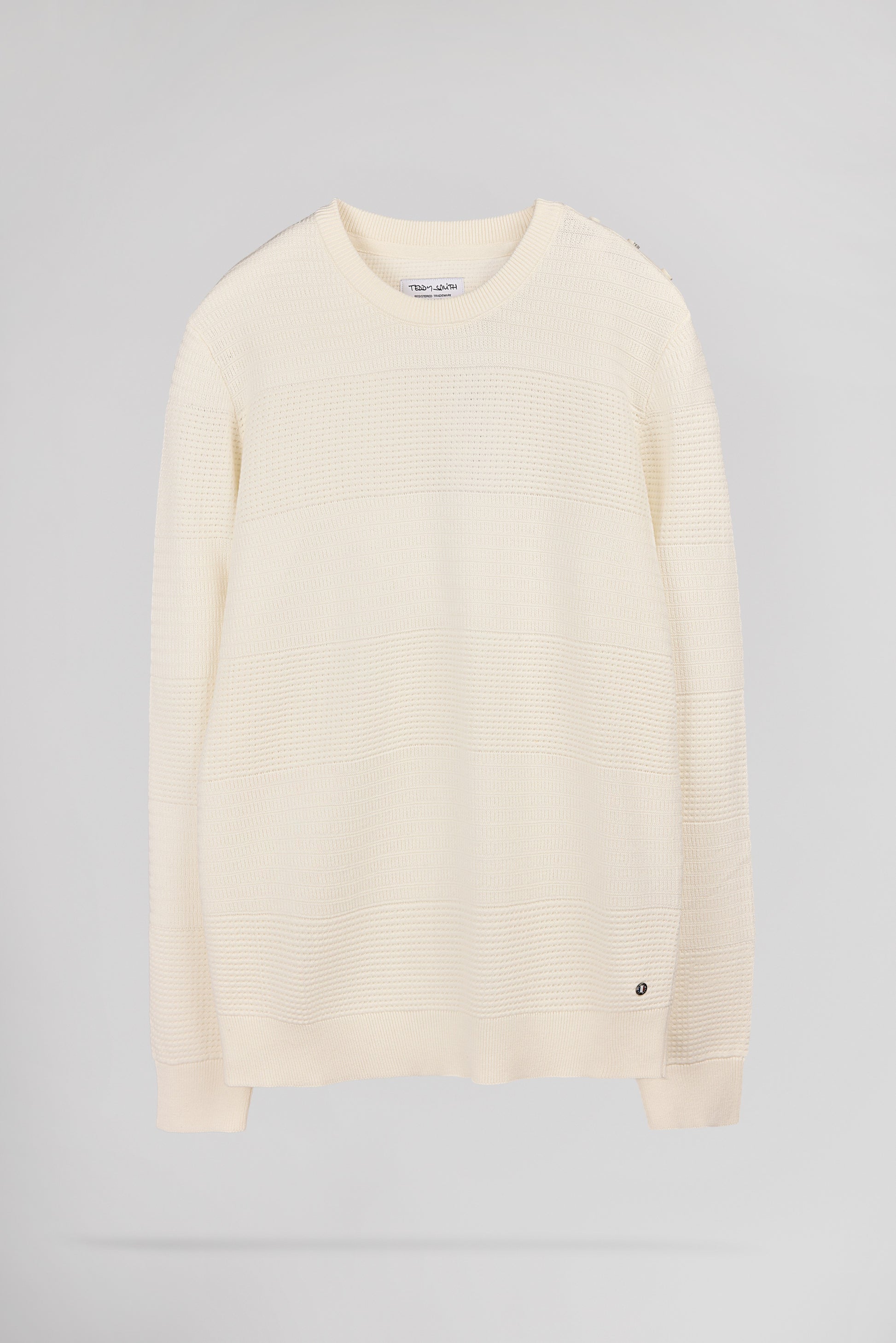 Pull P-RONI MIDDLE WHITE - Teddy Smith