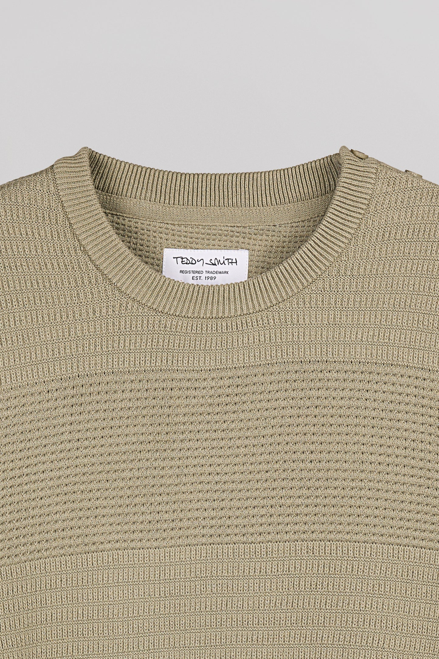 Pull P-RONI BLEACH KAKI - Teddy Smith