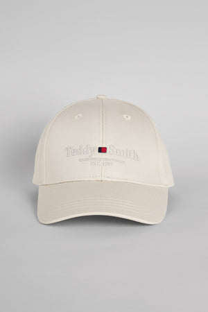 Casquette en coton visière contrastée C-JIM NATUREL - Teddy Smith
